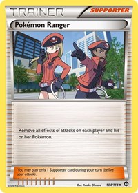 Pokemon Ranger - XY - Steam Siege - Uncommon - 104/114
