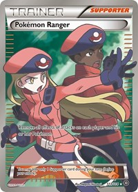 Pokemon Ranger (Full Art) - XY - Steam Siege - Ultra Rare - 113/114