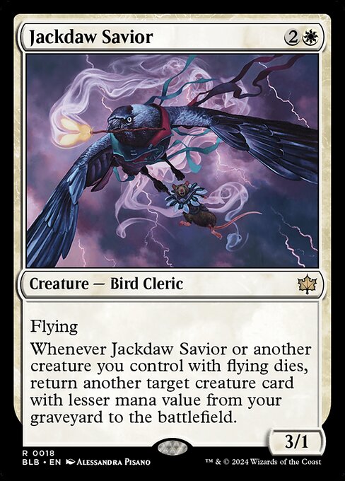 Jackdaw Savior - Bloomburrow - R - 18