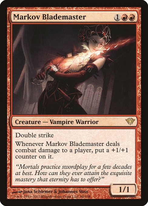 Markov Blademaster - Dark Ascension - R - 96
