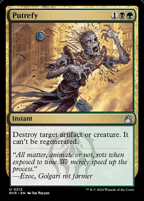 Putrefy - Ravnica Remastered - U - 212