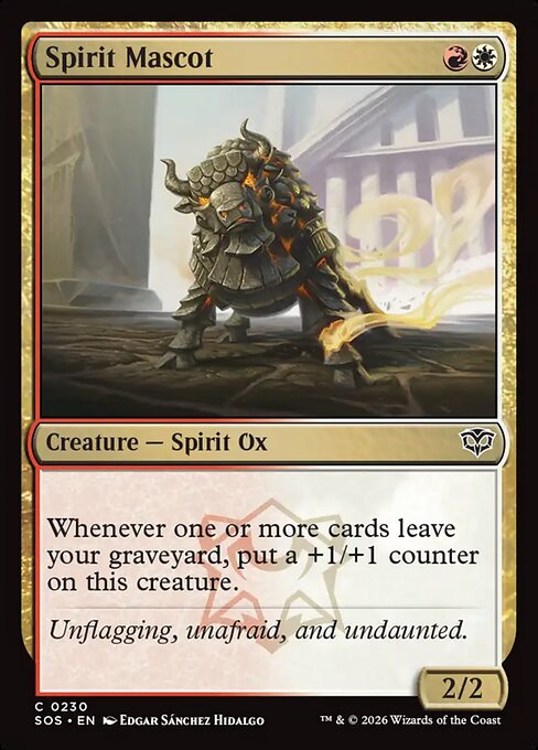 Spirit Mascot - Secrets of Strixhaven - C - 230