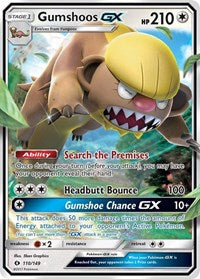 Gumshoos GX - SM Base Set - Ultra Rare - 110/149