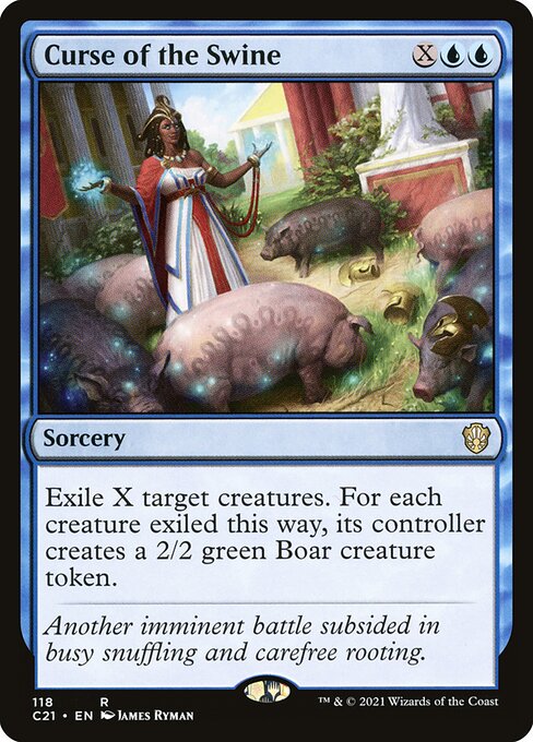 Curse of the Swine - Commander 2021 - R - 118