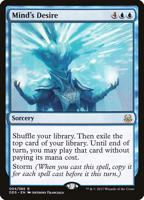 Mind's Desire - Duel Decks: Mind vs. Might - R - 4