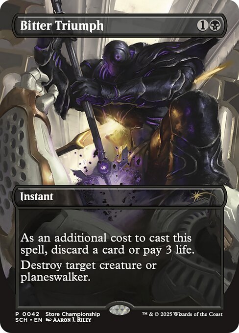 Bitter Triumph - Game Day & Store Championship Promos - P - 42