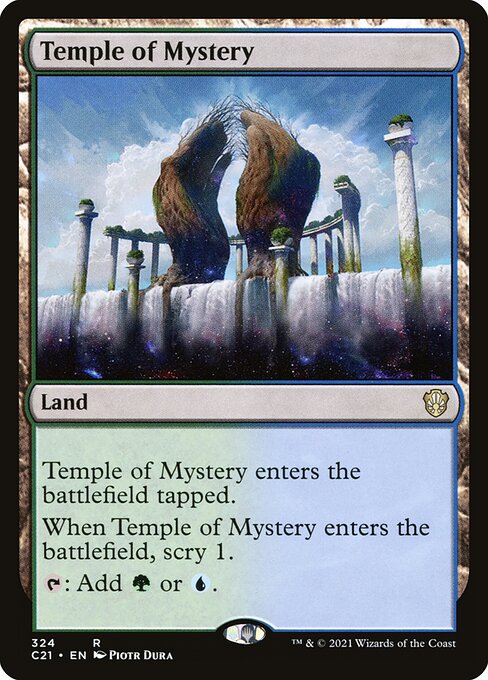 Temple of Mystery - Commander 2021 - R - 324