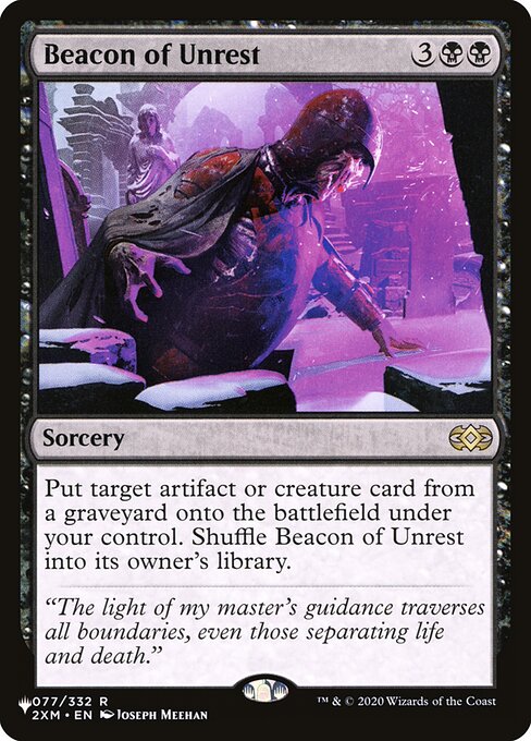 Beacon of Unrest - The List Reprints - R - 077/332