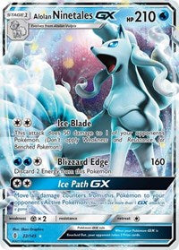 Alolan Ninetales GX - SM - Guardians Rising - Ultra Rare - 22/145