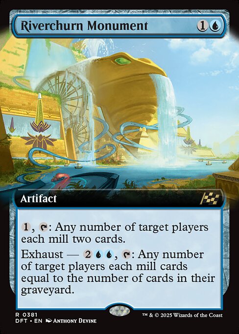 Riverchurn Monument (Extended Art) - Aetherdrift - R - 381