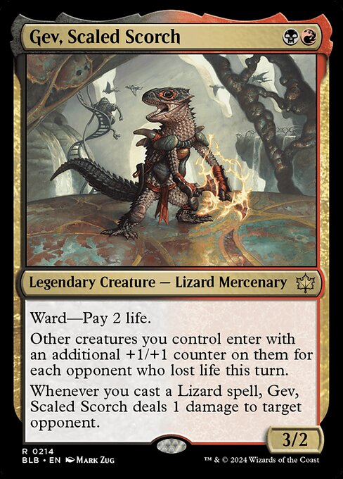 Gev, Scaled Scorch - Prerelease Cards - R - 214