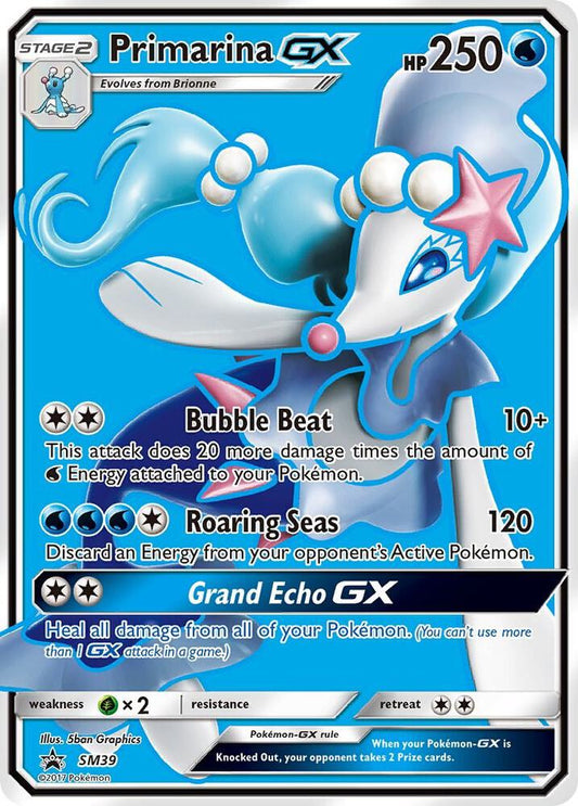 Primarina GX - SM39 - SM Promos - Promo - SM39