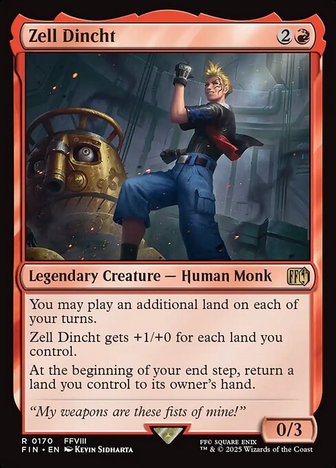 Zell Dincht - FINAL FANTASY - R - 170