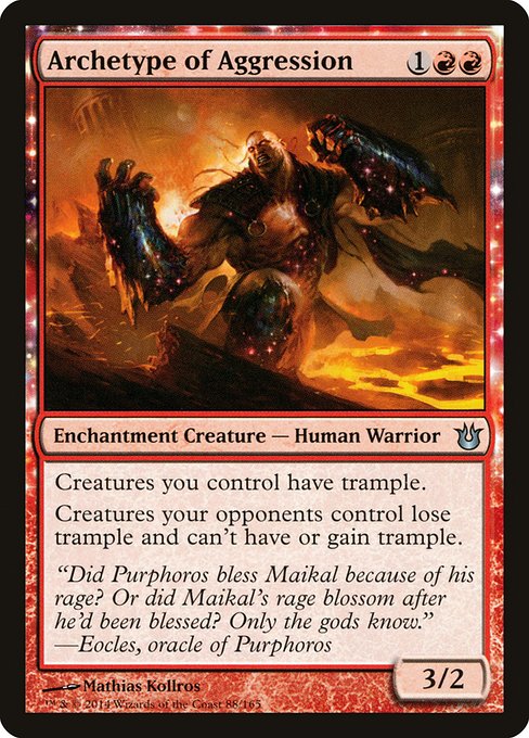 Archetype of Aggression - Born of the Gods - U - 88