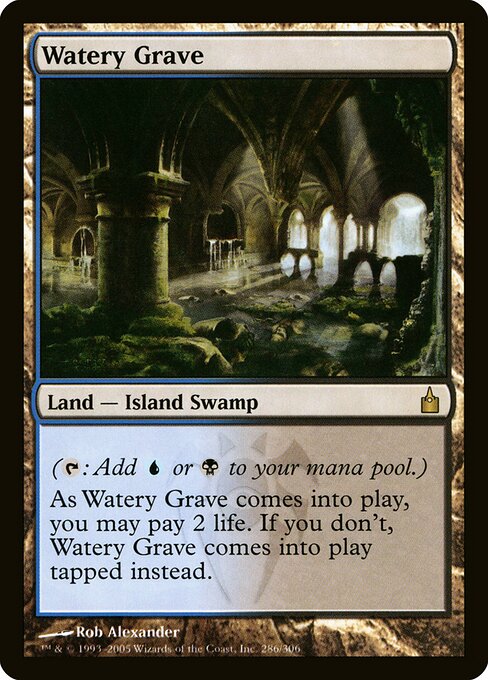 Watery Grave - Ravnica: City of Guilds - R - 286