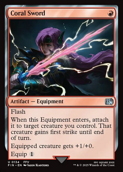 Coral Sword - FINAL FANTASY - U - 134
