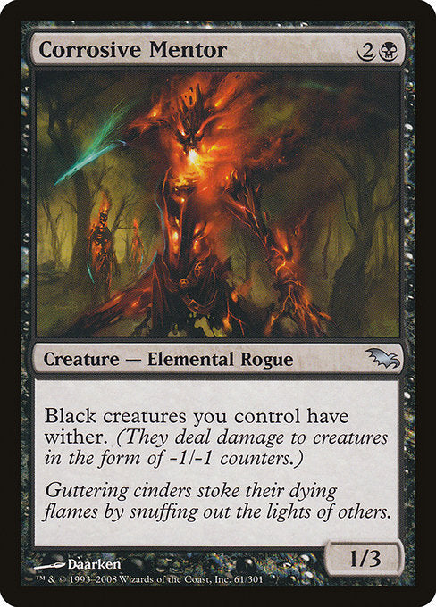 Corrosive Mentor - Shadowmoor - U - 61