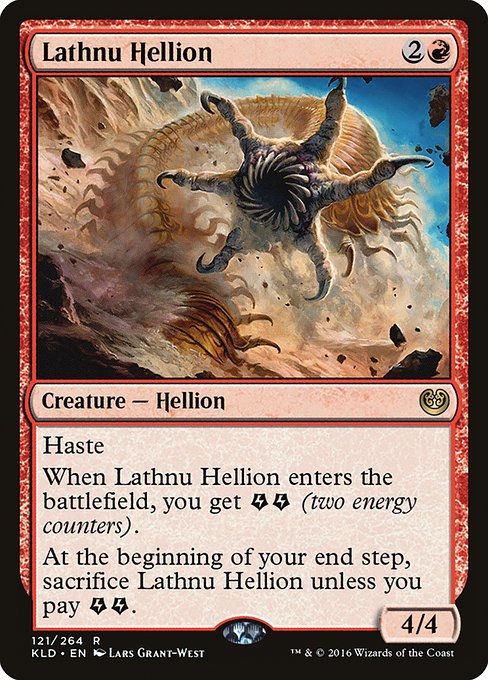 Lathnu Hellion - Kaladesh - R - 121
