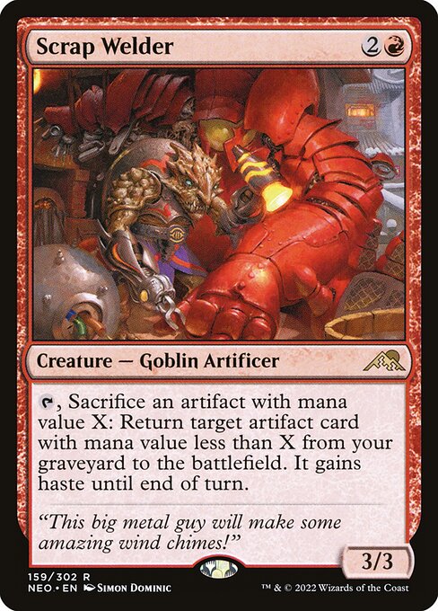Scrap Welder - Kamigawa: Neon Dynasty - R - 159