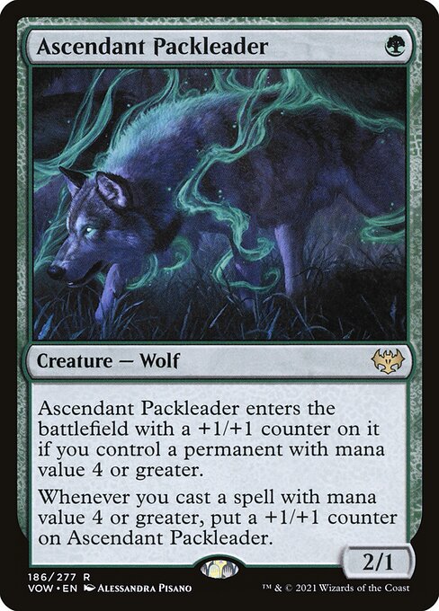 Ascendant Packleader - Innistrad: Crimson Vow - R - 186