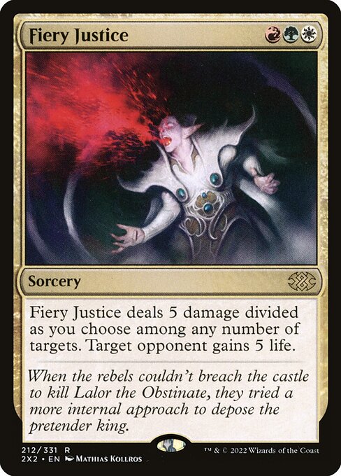 Fiery Justice - Double Masters 2022 - R - 212