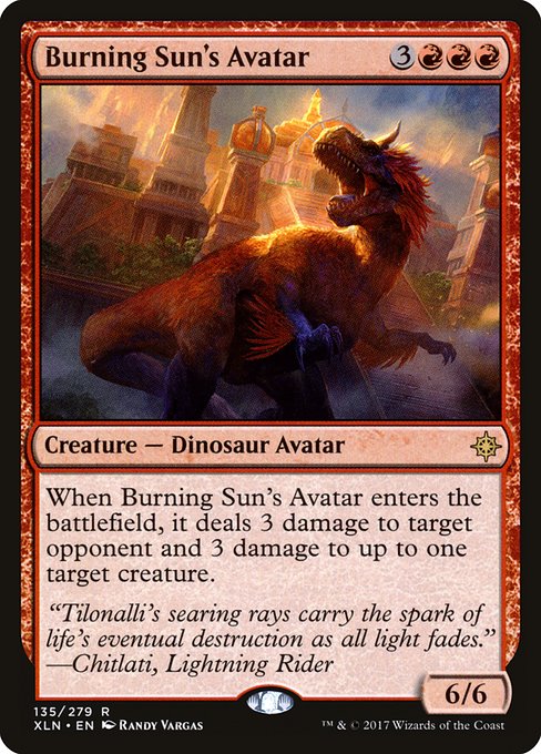 Burning Sun's Avatar - Ixalan - R - 135