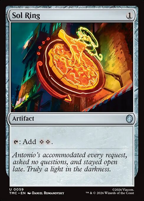 Sol Ring - Commander: Teenage Mutant Ninja Turtles - U - 59