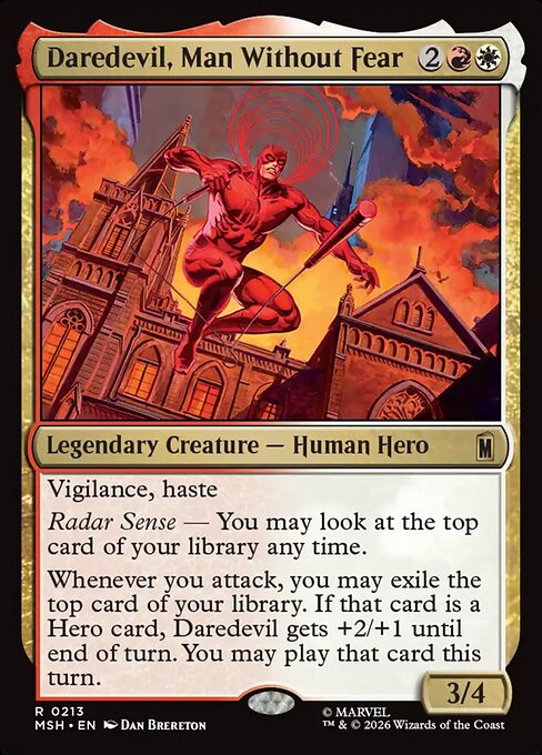 Daredevil, Man Without Fear - Marvel Super Heroes - R - 213