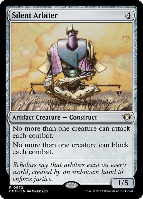 Silent Arbiter - Commander Masters - R - 972