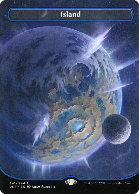 Island (241) (Borderless) - Unfinity - L - 241