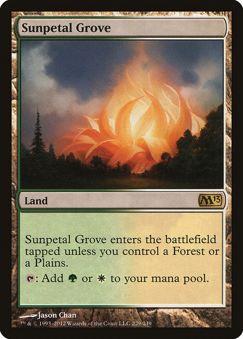 Sunpetal Grove - Magic 2013 (M13) - R - 229