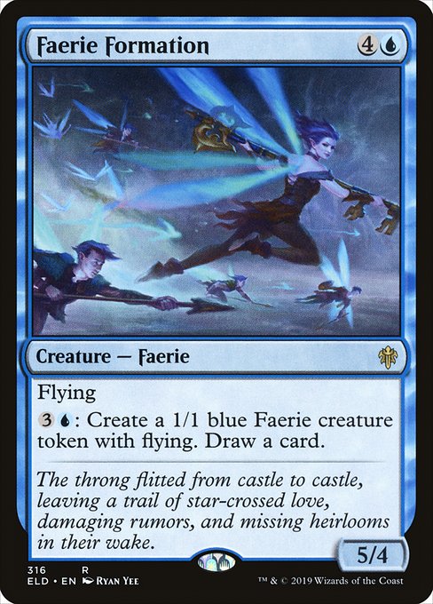 Faerie Formation - Throne of Eldraine - R - 316