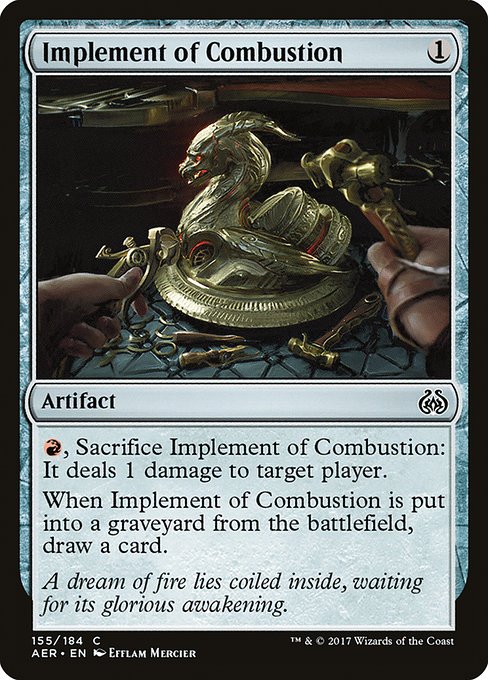Implement of Combustion - Aether Revolt - C - 155