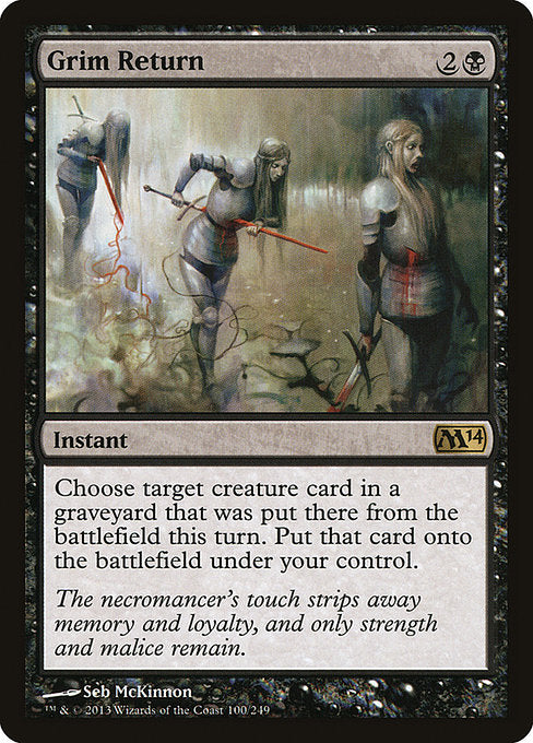 Grim Return - Magic 2014 (M14) - R - 100
