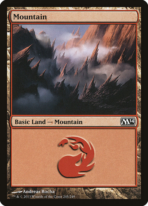 Mountain (245) - Magic 2014 (M14) - L - 245