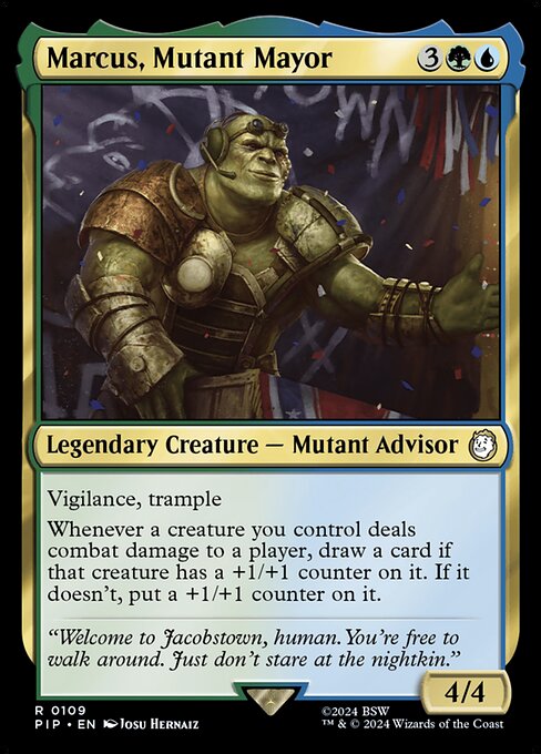 Marcus, Mutant Mayor - Universes Beyond: Fallout - R - 109