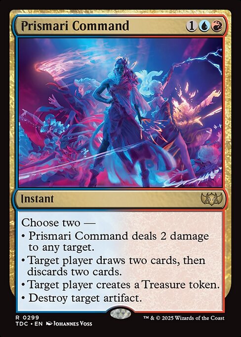 Prismari Command - Commander: Tarkir: Dragonstorm - R - 299