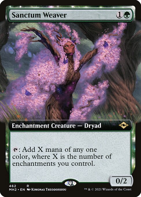 Sanctum Weaver (Extended Art) - Modern Horizons 2 - R - 462
