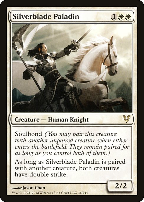 Silverblade Paladin - Avacyn Restored - R - 36