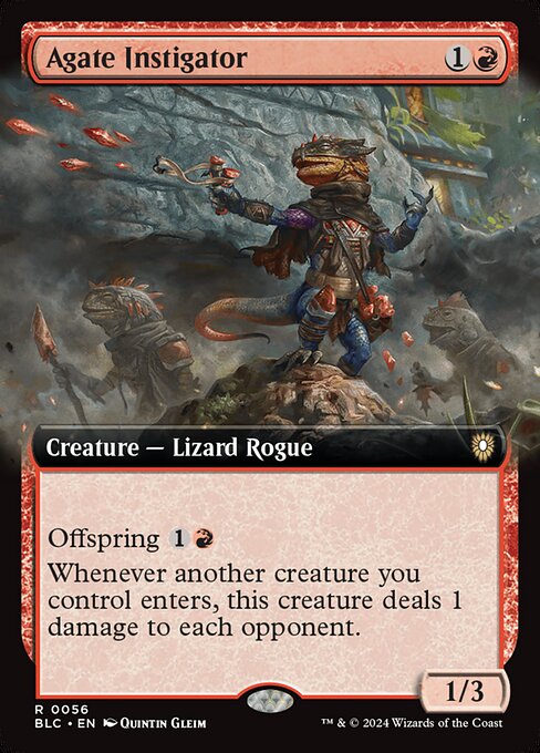 Agate Instigator (Extended Art) - Commander: Bloomburrow - R - 56