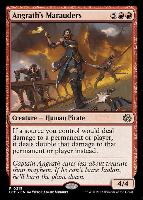 Angrath's Marauders - Commander: The Lost Caverns of Ixalan - R - 215