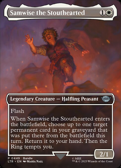 Samwise the Stouthearted (Borderless) (LTR Bundle) - Unique and Miscellaneous Promos - U - 449