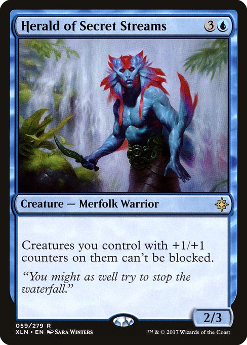 Herald of Secret Streams - Ixalan - R - 59