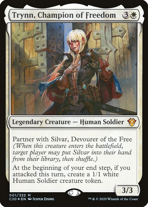 Trynn, Champion of Freedom - Commander 2020 - M - 1