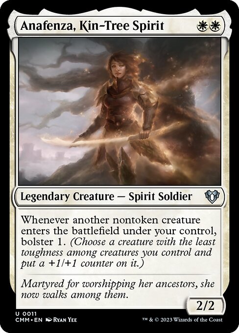 Anafenza, Kin-Tree Spirit - Commander Masters - U - 11
