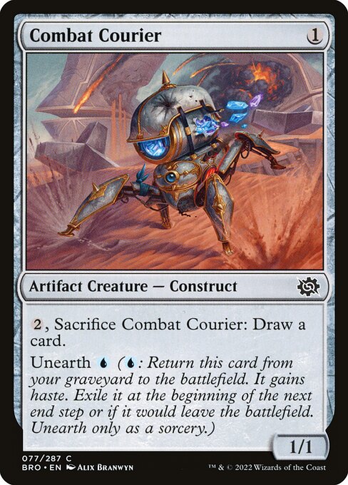 Combat Courier - The Brothers' War - C - 77