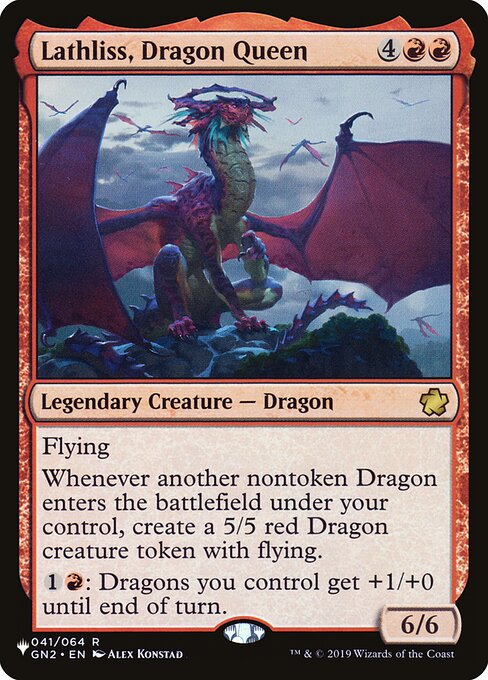 Lathliss, Dragon Queen - The List Reprints - R - 041/064