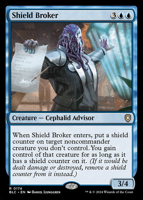 Shield Broker - Commander: Bloomburrow - R - 174