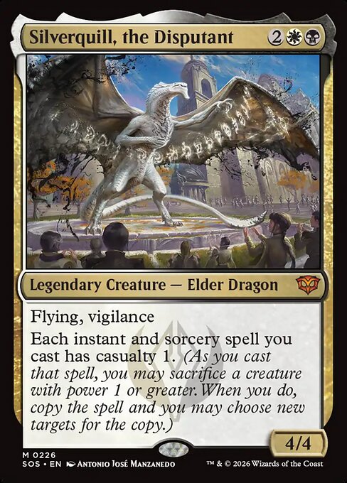 Silverquill, the Disputant - Secrets of Strixhaven - M - 226