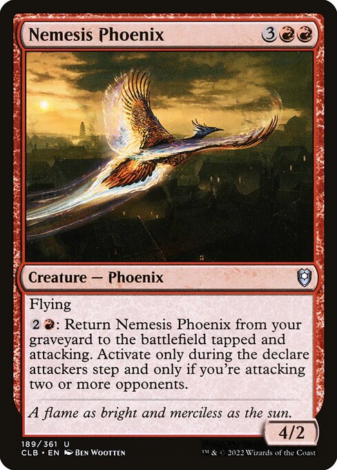 Nemesis Phoenix - Commander Legends: Battle for Baldur's Gate - U - 189
